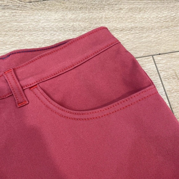 Blue Delta Jeans Women’s 34x27 Red Stretch Handmade Custom RAW Denim USA $450 - Picture 4 of 9